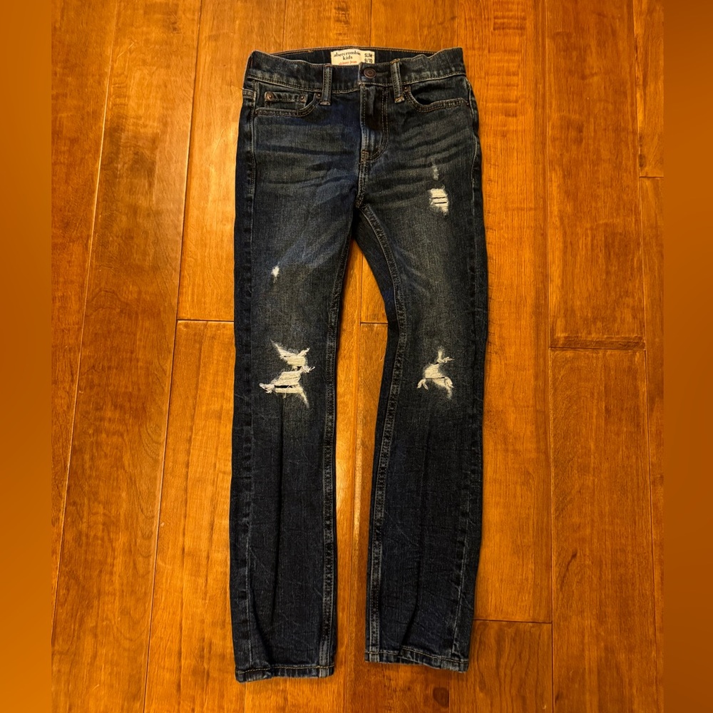 Abercrombie Kids Boys Distressed Skinny Jean Slim 9/10